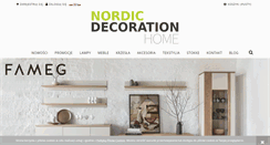 Desktop Screenshot of nordicdecoration.com